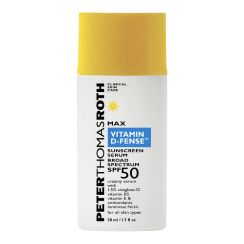 Peter Thomas Roth Max Vitamin D-Fense Sunscreen Serum Broad Spectrum SPF 50, 50ml/1.69 fl oz