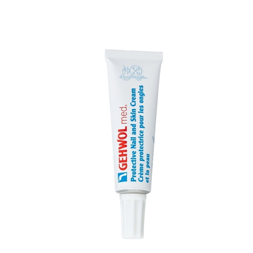 Gehwol Med Nail and Skin Protection Cream on white background