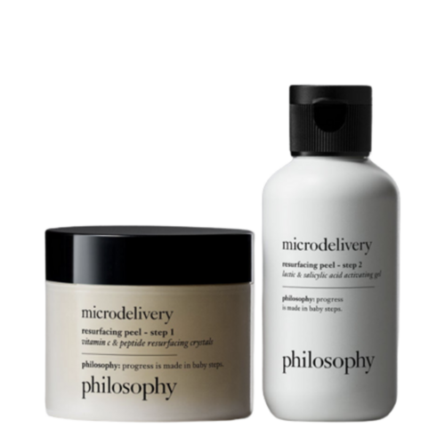 Philosophy Microdelivery Resurfacing Peel on white background