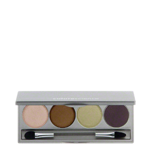 Colorescience Mineral Eyeshadow Quad Palette - Enchanted Earth on white background