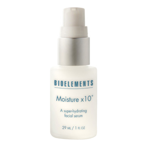 Bioelements Moisture x10 on white background