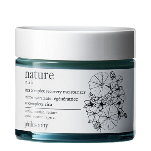 Philosophy Nature in A Jar Cica Complex Recovery Moisturizer on white background