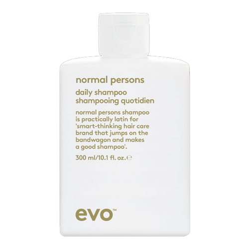 Evo Normal Persons Shampoo on white background