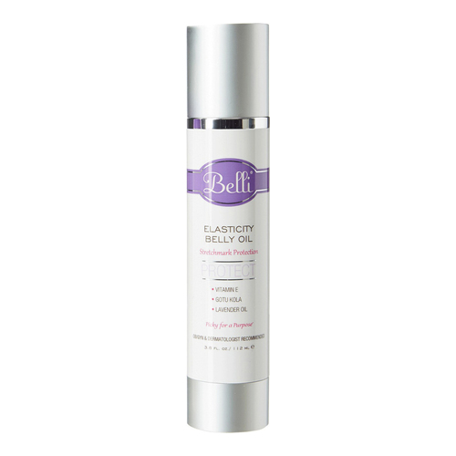 Belli Elasticity Belly Oil on white background