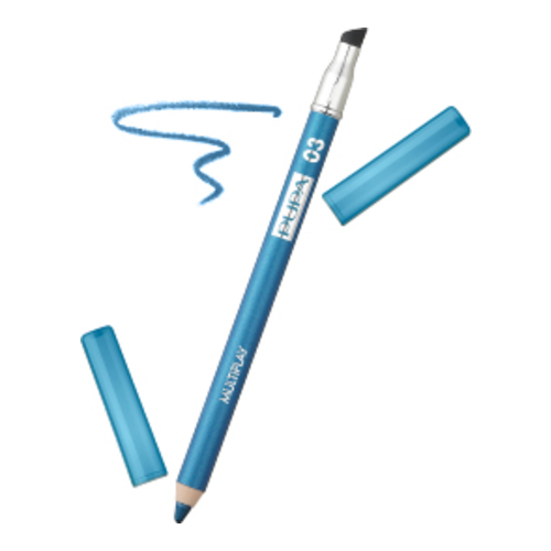Pupa Multiplay 3 in 1 Eye Pencil - 03 Sky Blue on white background