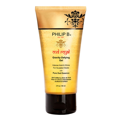 Philip B Oud Royal Gravity Defying Gel, 60ml/2 fl oz Philip B Botanical Oud Royal Gravity Defying Gel on white background