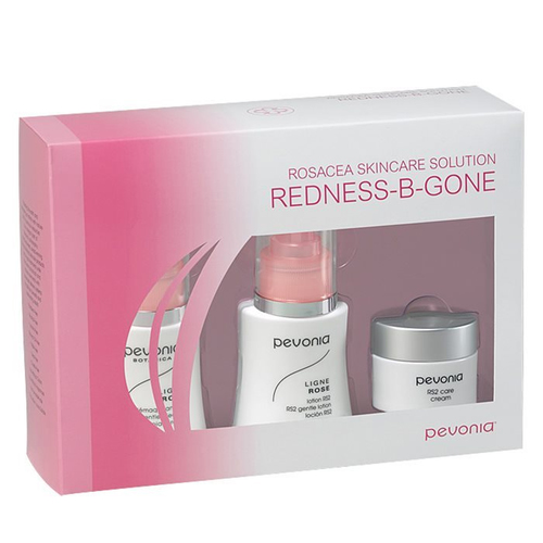 Pevonia Rosacea Skincare Solution Kit on white background