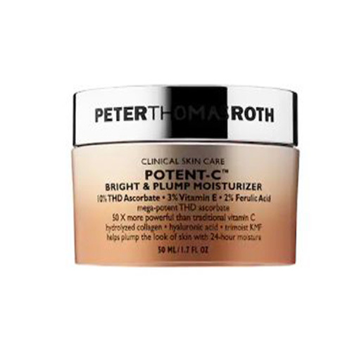 Peter Thomas Roth Potent-C Bright and Plump Moisturizer on white background
