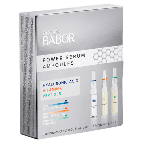 Babor Power Serum Ampoules on white background