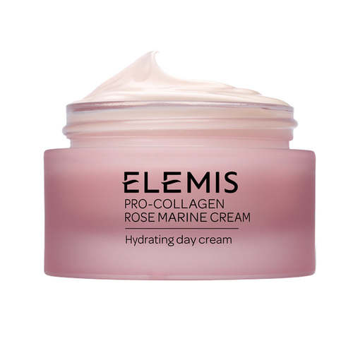 Elemis Pro-Collagen Rose Marine Cream on white background
