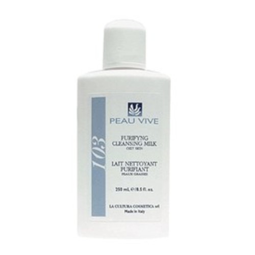 Peau Vive Purifying Cleansing Milk on white background