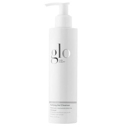 Glo Skin Beauty Purifying Gel Cleanser on white background