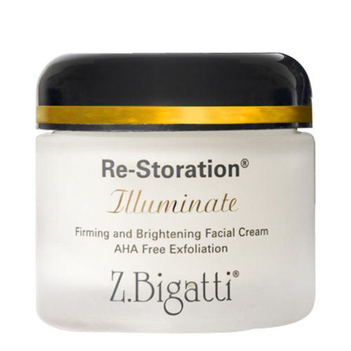 Z Bigatti Re-Storation Illuminate - Exfoliating and Firming Facial Cream on white background