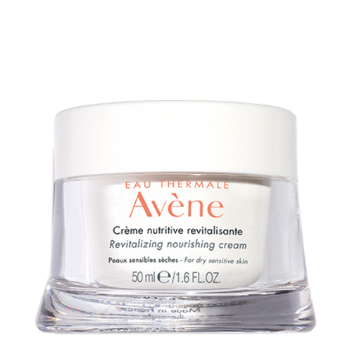 Avene Revitalizing Nourishing Cream on white background