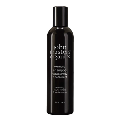 John Masters Organics Rosemary and Peppermint Shampoo for Fine Hair on white background