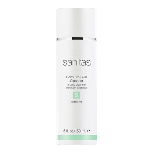 Sanitas Sensitive Skin Cleanser on white background