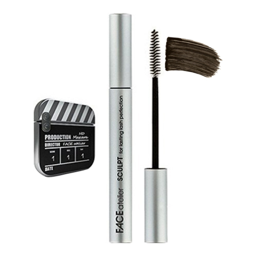 FACE atelier Sculpt HD Mascara - Coffee on white background