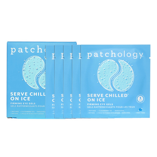 Patchology Serve Chilled Bubbly Eye Gel on white background