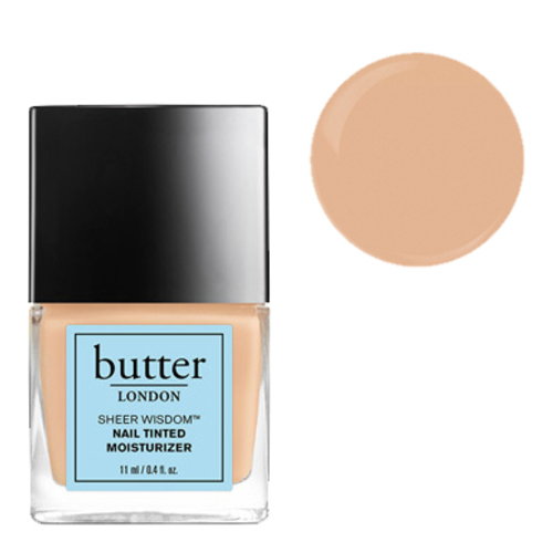 butter LONDON Sheer Wisdom Nail Tinted Moisturizer - Deep on white background