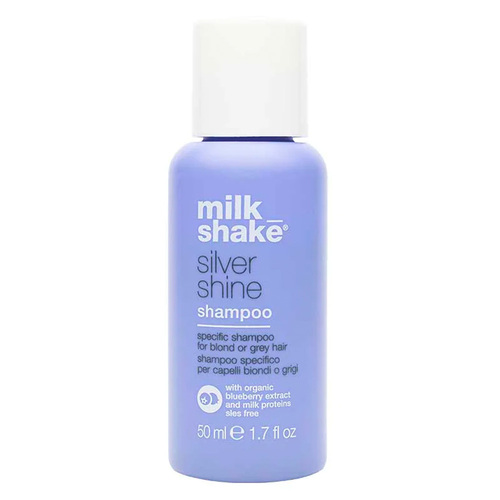 milk_shake Silver Shine Shampoo on white background