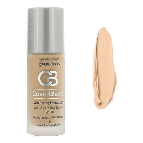 Exuviance Skin Caring Foundation SPF 20 - Classic Beige on white background