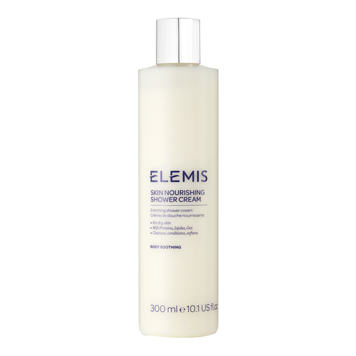 Elemis Skin Nourishing Shower Cream on white background