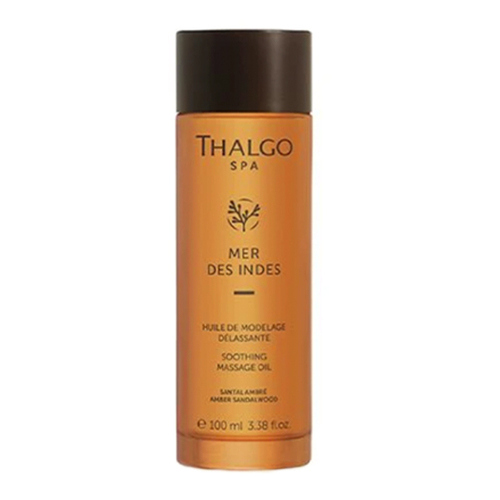 Thalgo Soothing Massage Oil on white background