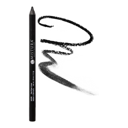 Mistura Beauty Solutions Superwear Gel Eyeliner - Noir on white background