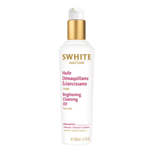 Mary Cohr Swhite Brightening Cleansing Oil on white background