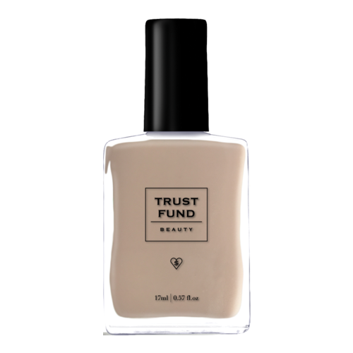 Trust Fund Beauty Nail Polish -  $12 Latte on white background