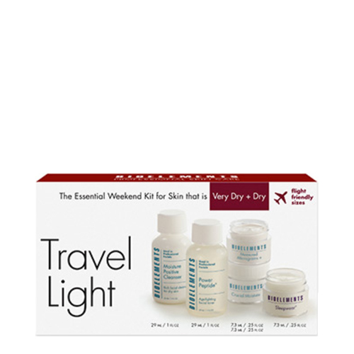 Bioelements Travel Light Kit for Very Dry, Dry Skin on white background