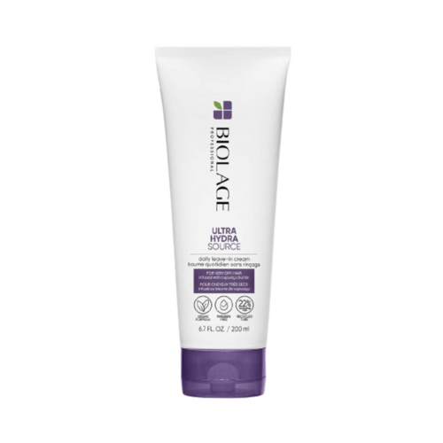 Biolage Ultra Hydra Source Leave-In Cream on white background