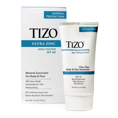 TiZO Ultra Zinc Mineral Sunscreen SPF 40 - Non-Tinted, 100g/3.5 oz