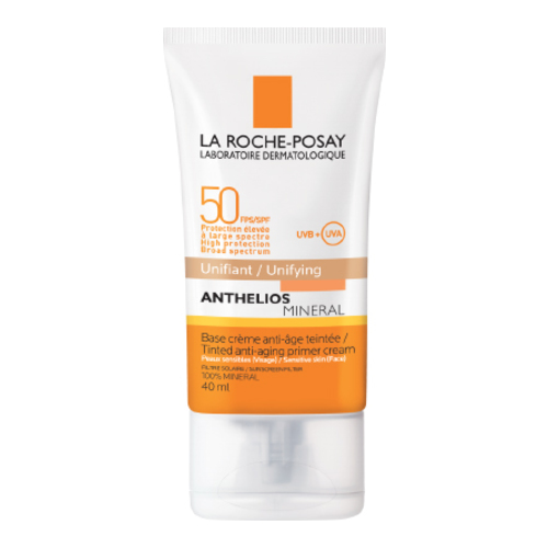 La Roche Posay Anthelios Tinted Primer SPF 50 on white background