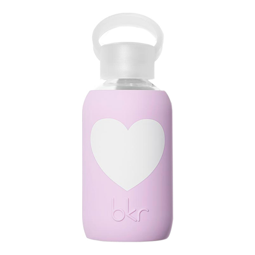 bkr Water Bottle - Juliet Heart | Teeny (250ML) on white background