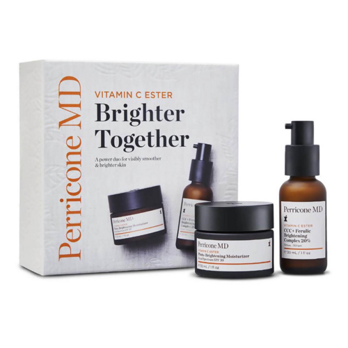 Perricone MD Vitamin C Ester Brighter Together Kit on white background