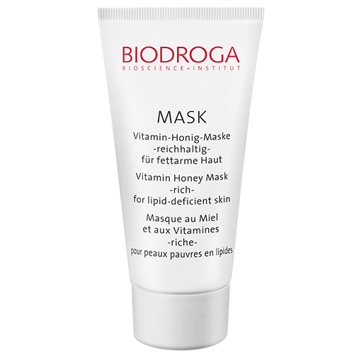 Biodroga Vitamin Honey Mask on white background