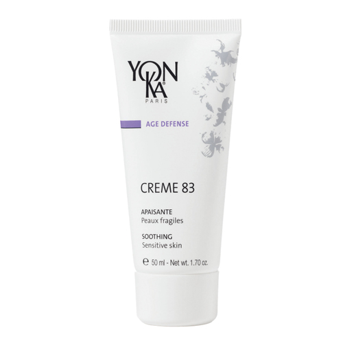 Yonka Cream 83 on white background