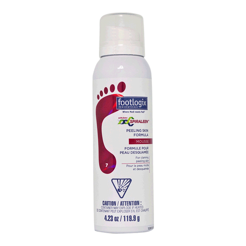 Footlogix #7 Anti-Fungal Peeling Skin Formula on white background