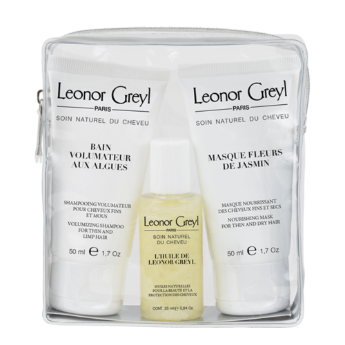 Leonor Greyl Luxury Travel Kit For Volume on white background