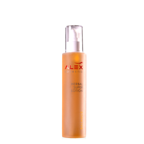 Alex Cosmetics Herbal Super Lotion on white background