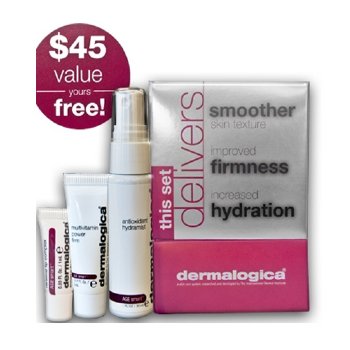 Free Gift with Orders over $200 of Dermalogica: Dermalogica Age Smart Skin Firming Set