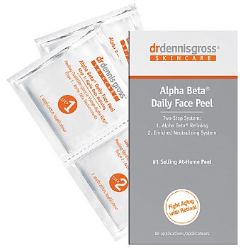 Dr Dennis Gross Alpha Beta Daily Face Peel, 10 Packette Dr Dennis Gross on white background
