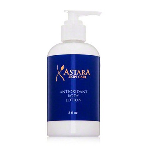 Astara Antioxidant Body Lotion on white background