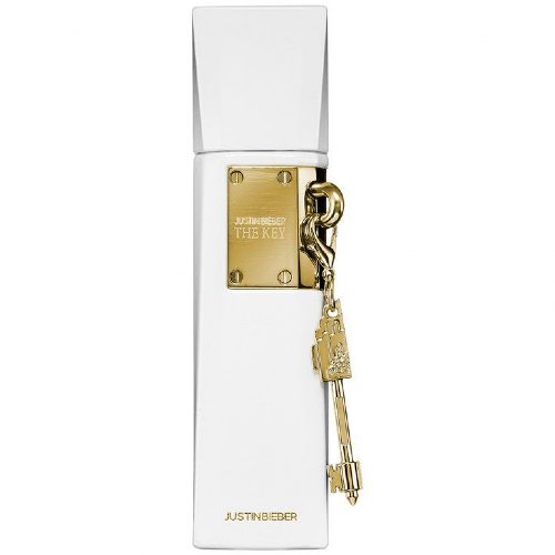 Justin Bieber The Key Eau de Parfum on white background