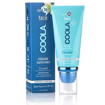 Coola Classic Face SPF 30 Unscented, 50ml/1.7 fl oz Coola on white background