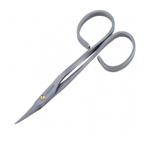 Tweezerman Stainless Steel Cuticle Scissors on white background