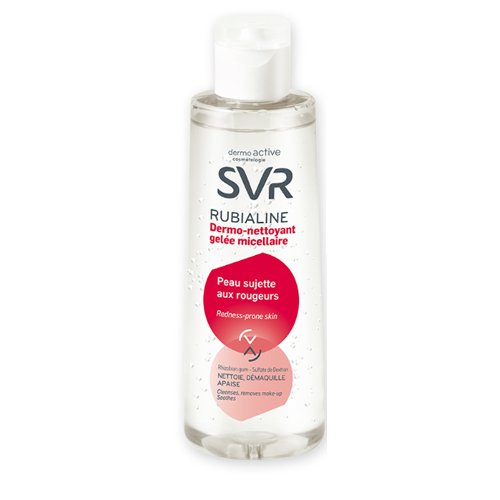 SVR Lab Rubialine Dermo-Cleanser Bottle, 200ml/7 fl oz SVR Lab Rubialine Dermo-Cleanser Bottle on white background