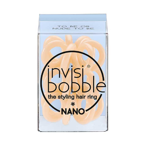 Invisibobble Nano - Crystal Clear on white background