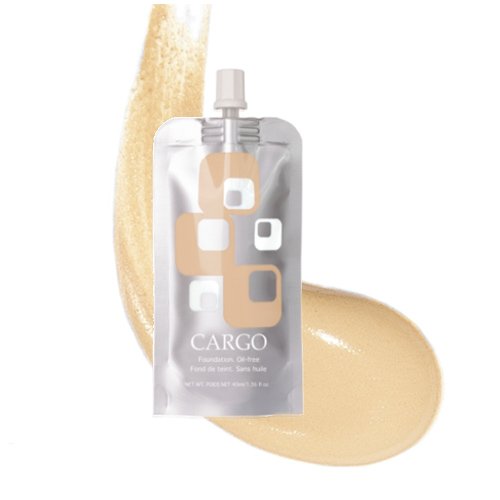 Cargo Liquid Foundation Pouch - Oil Free - F20 - 1.36 fl oz Cargo on white background